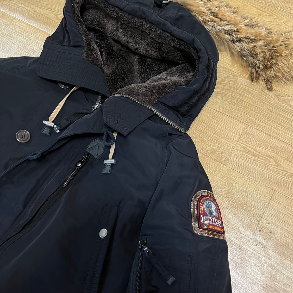 정품/희귀템) 파라점퍼스 N-3B 밀리터리 다운 야상 패딩/ 코디악 초판 상품이미지7