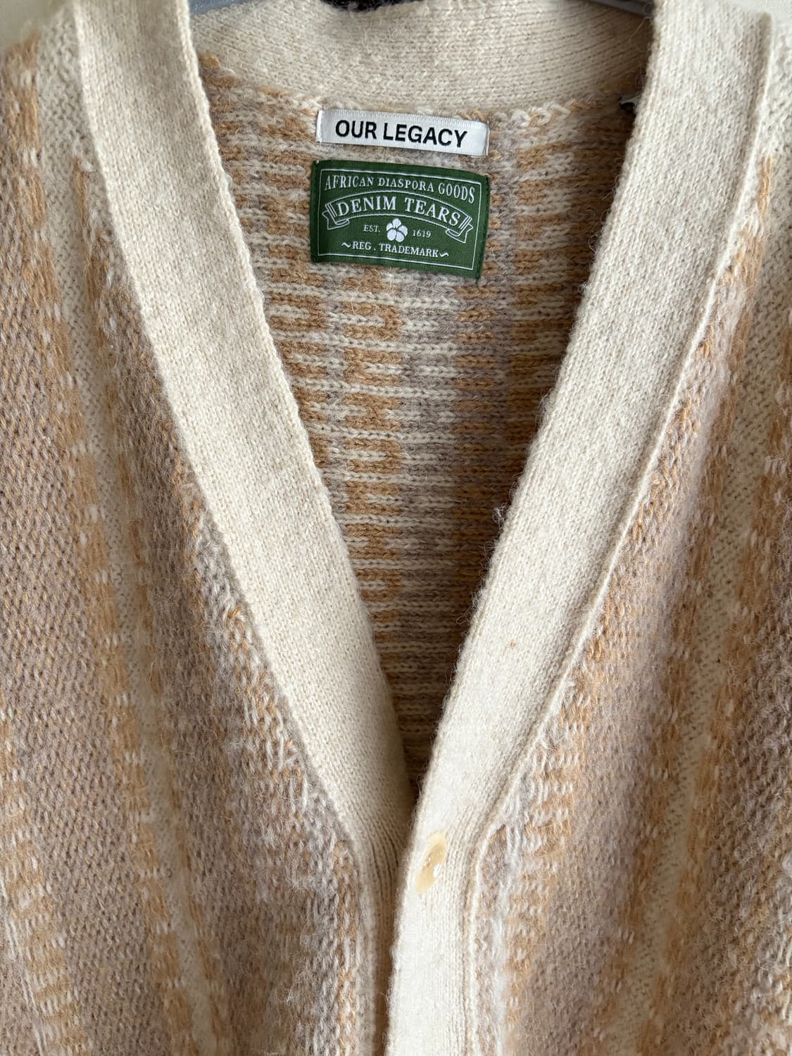 아워레가시 워크샵 데님티어스 Knitted Vest 상품이미지3