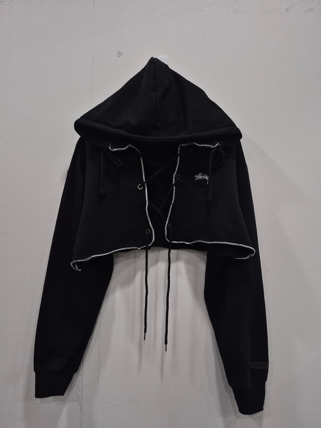 (희귀템) 스투시 댄서 크롭 후드티 여성 100사이즈 상품이미지1