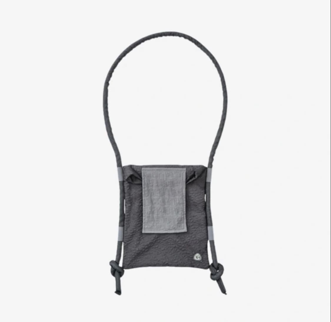 코이세이오 셔링 로프 크로스백 그레이 상품이미지1