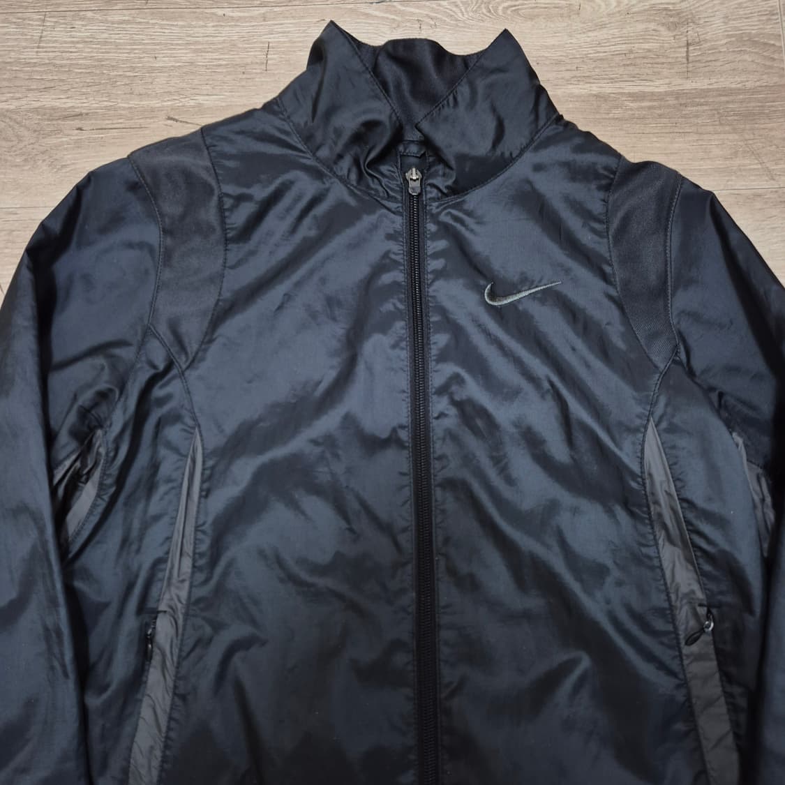 나이키 블랙 스우시 바람막이 자켓 S(90) 상품이미지2