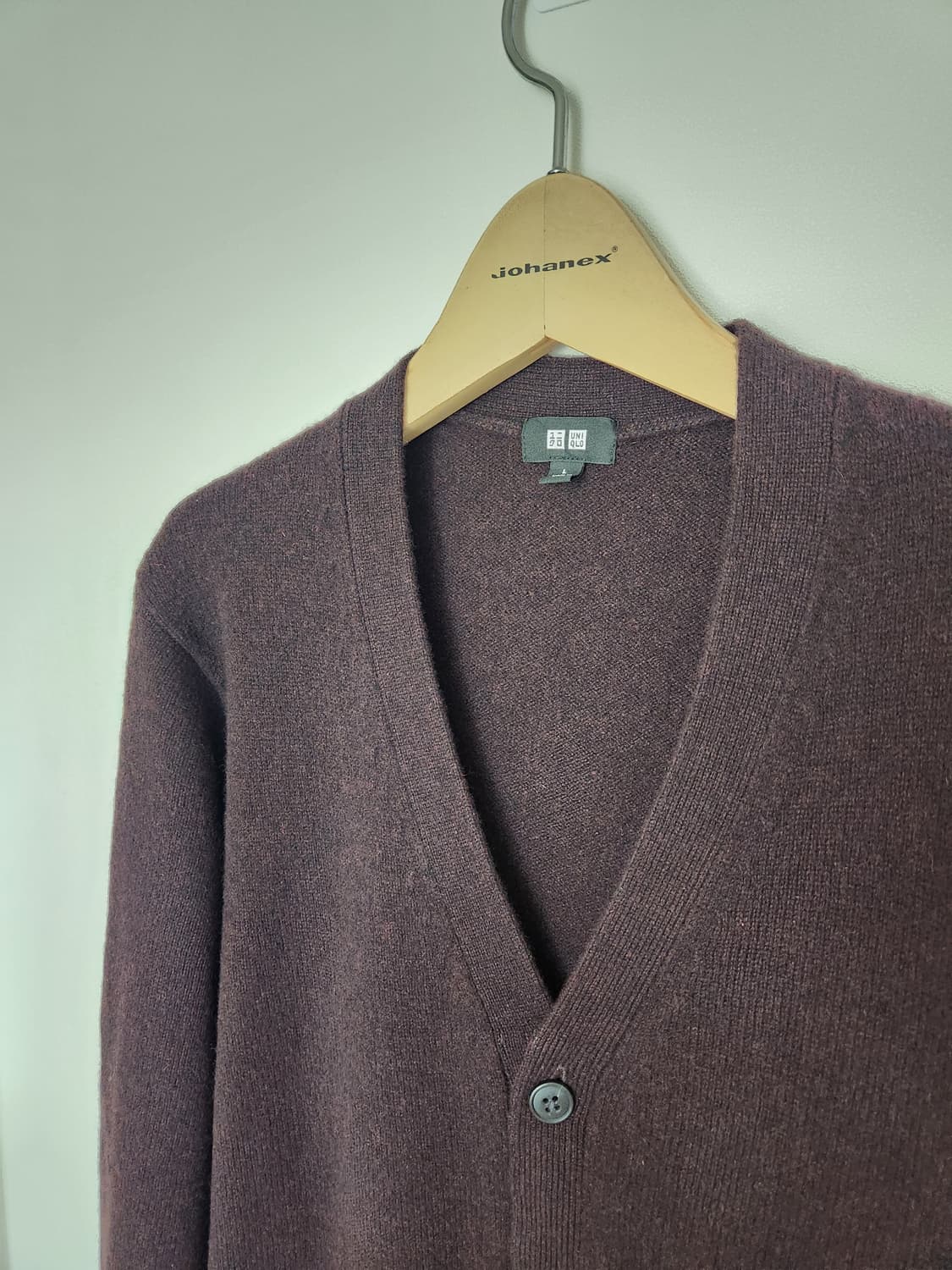 남자 유니클로 울 가디건 L 상품이미지2