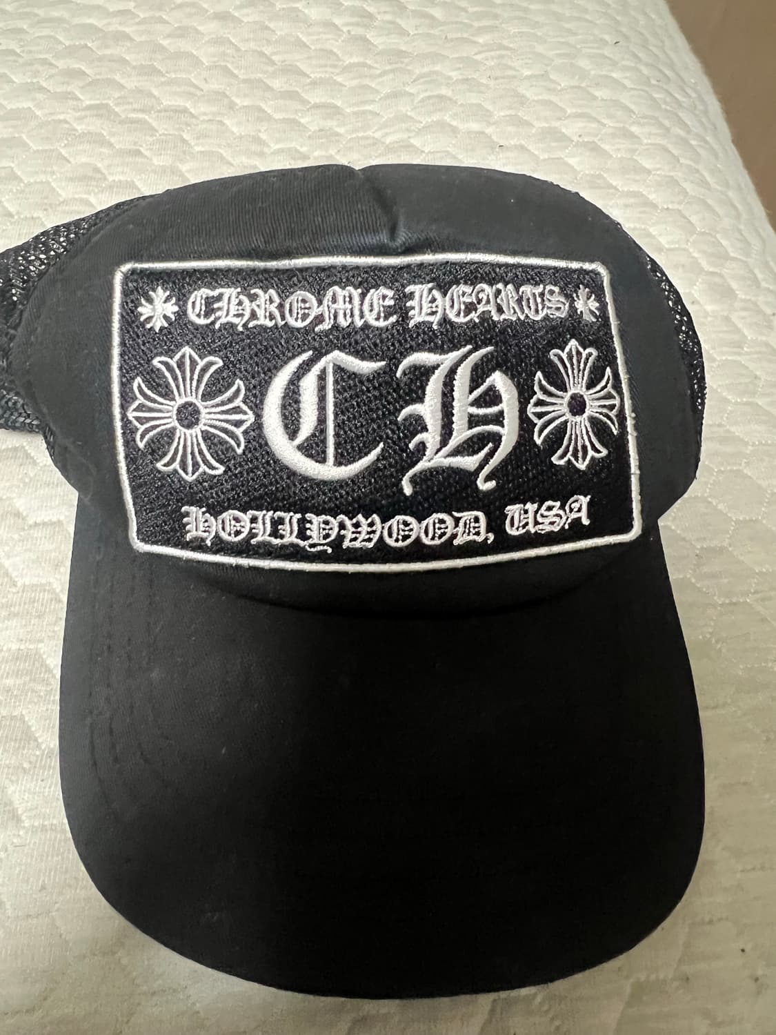 크롬하츠 블랙 할리우드 트러커캡 상품이미지1