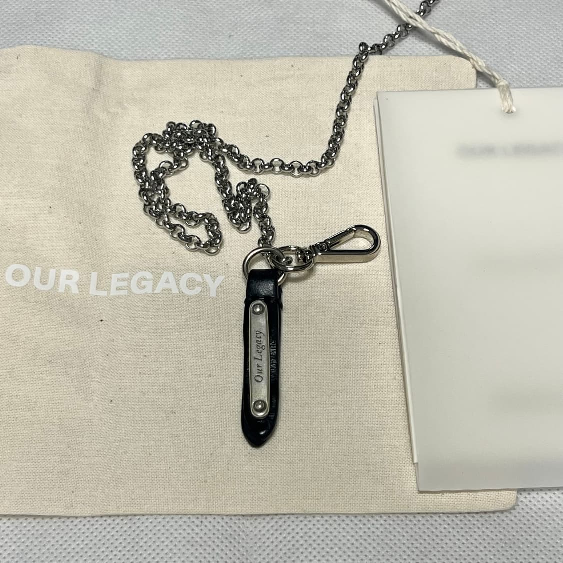 아워레가시 26ss DELICATE 라돈 목걸이 상품이미지3