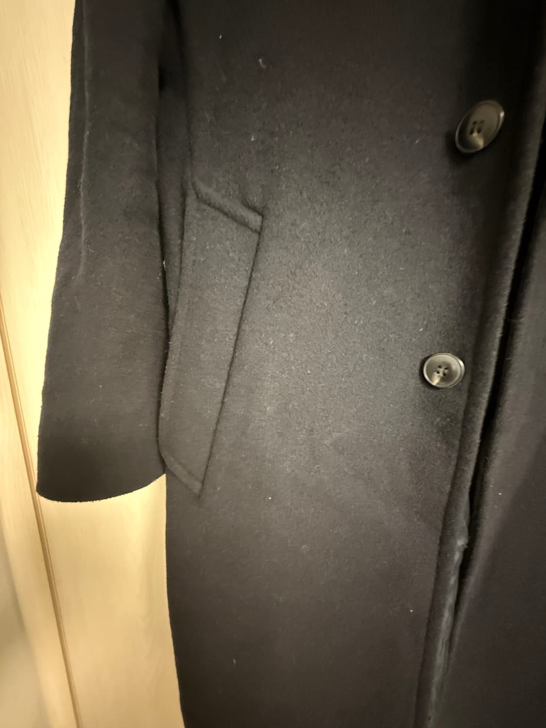 [PROJECT M] 남성 울 롱코트 M사이즈 / 상품이미지3