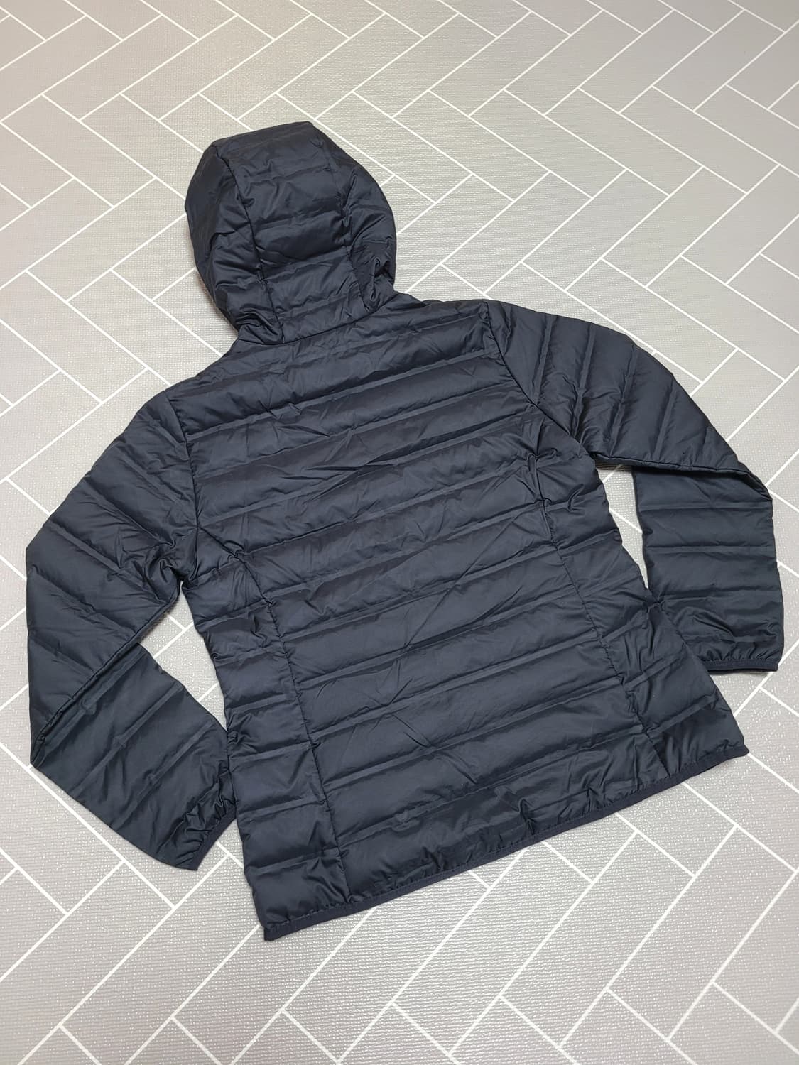 1회착) 컬럼비아 레이크 22 II 다운 후디드  자켓 블랙 XL 상품이미지2