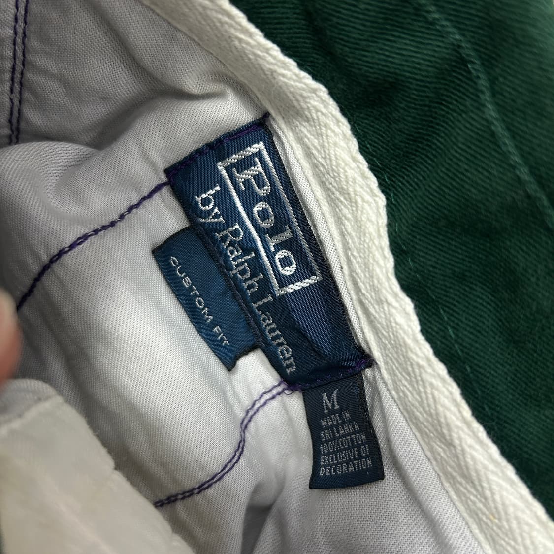 폴로 크레스토 럭비셔츠(M) 상품이미지2