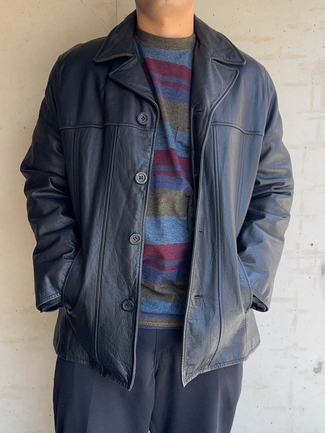 9/00s Guess Leather Jacket  상품이미지8