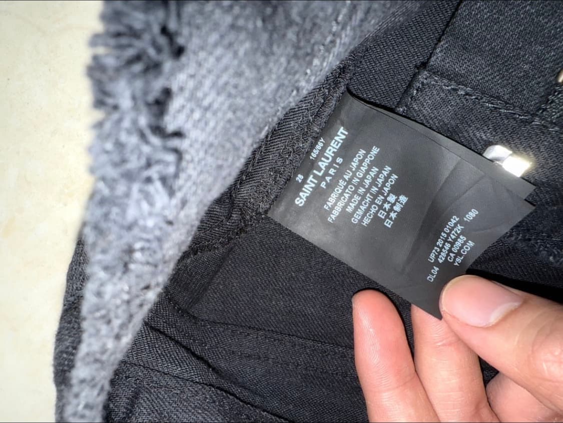 생로랑 블랙 진 28 상품이미지3