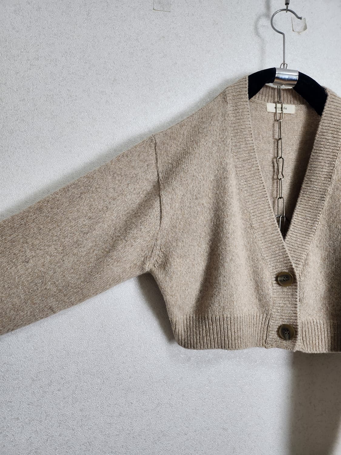 미스바바 크롭 울가디건55 66  상품이미지4