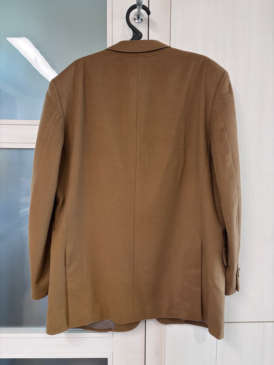 캐시미어100 오버핏 카멜자켓(남여공용) 상품이미지2