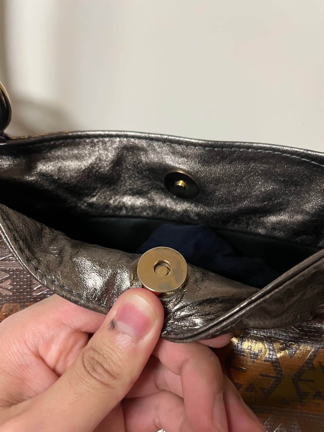 Made in USA 나바호 레더백 상품이미지4