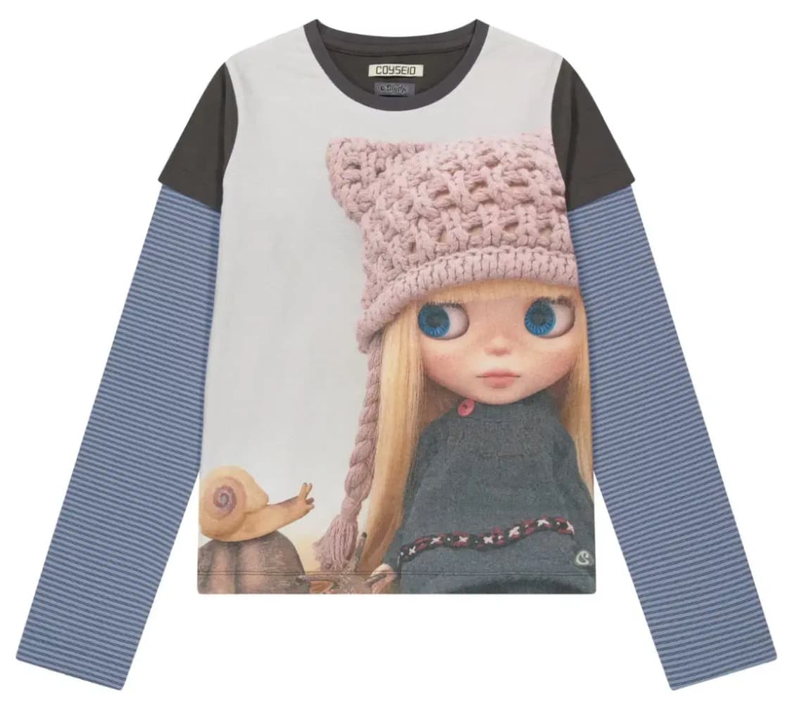 (구해요) 코이세이오 브라이스돌 롱슬리브 애쉬브라운 상품이미지1