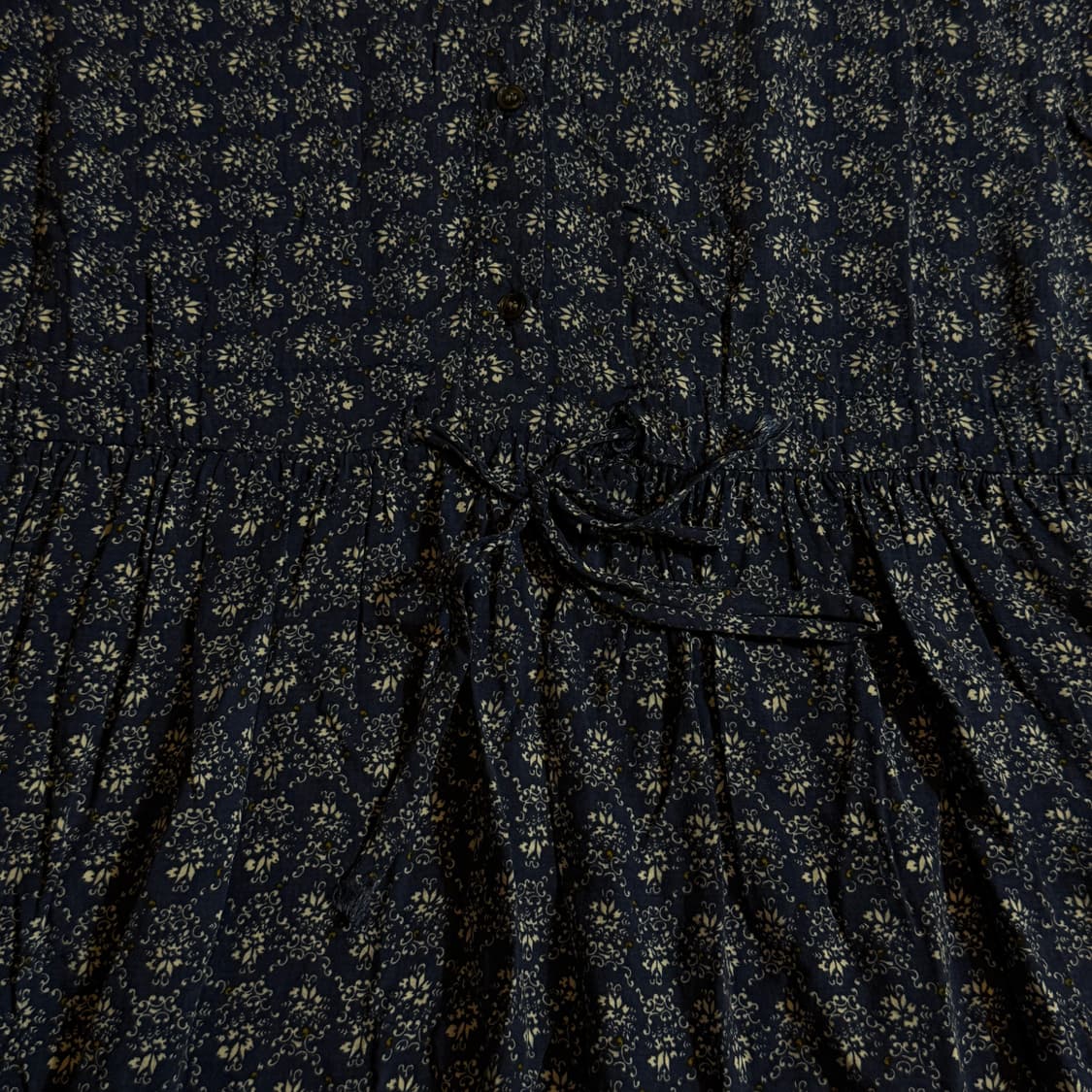 모리걸 플라워 패턴 민소매 원피스 상품이미지3