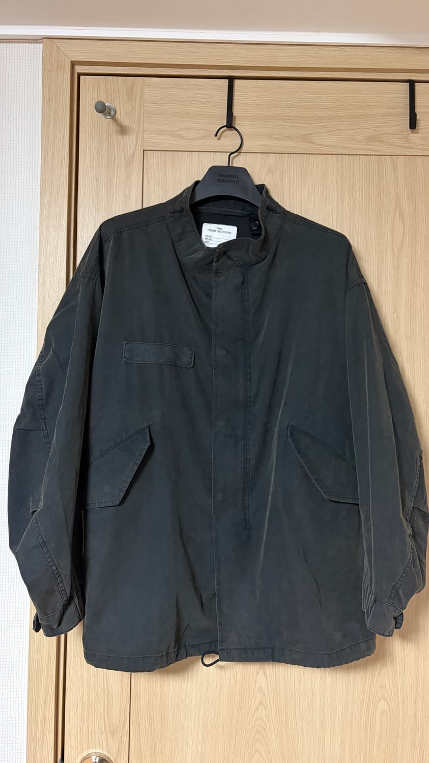 프릭스스토어 m-65 숏 야상 페이디드 블랙 상품이미지4