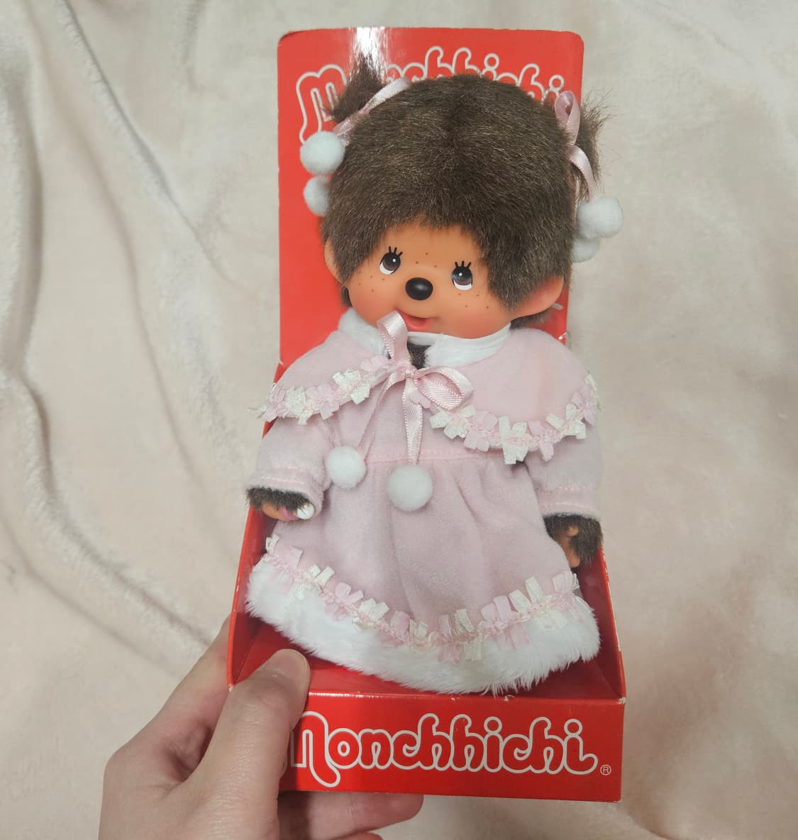 유럽 핑크 케이프 몬치치 인형 상품이미지1