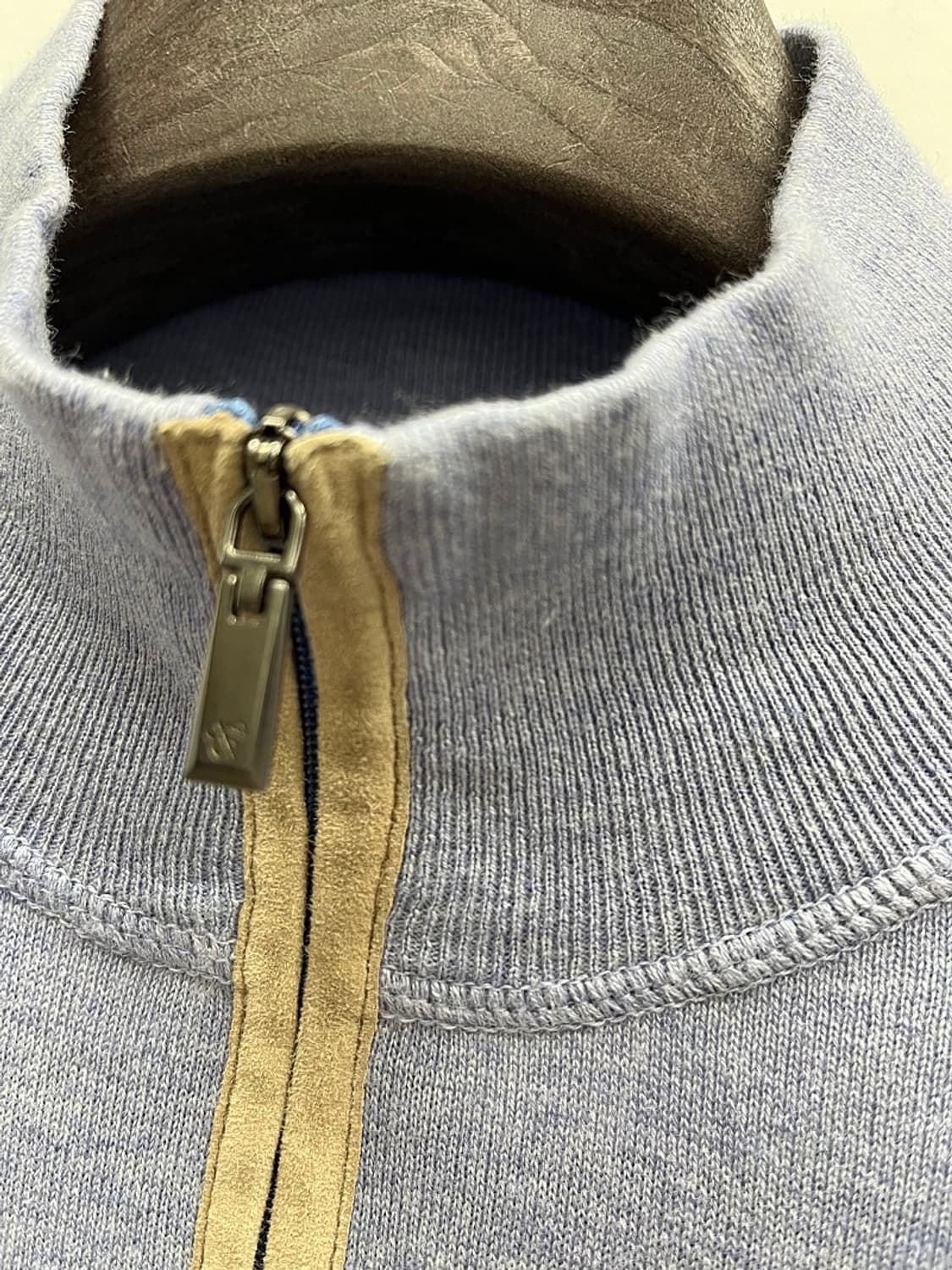 105) 까날리 이태리 반집업 니트 상품이미지4