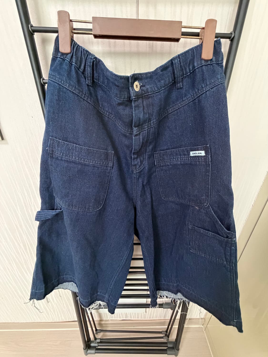 앵글런 벌룬 버뮤다 데님쇼츠 상품이미지6