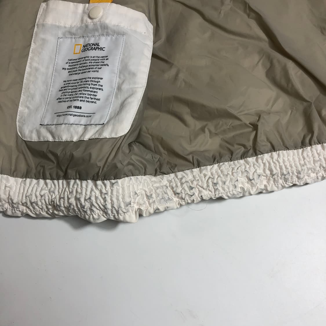 내셔널지오그래픽 경량패딩 s 상품이미지10