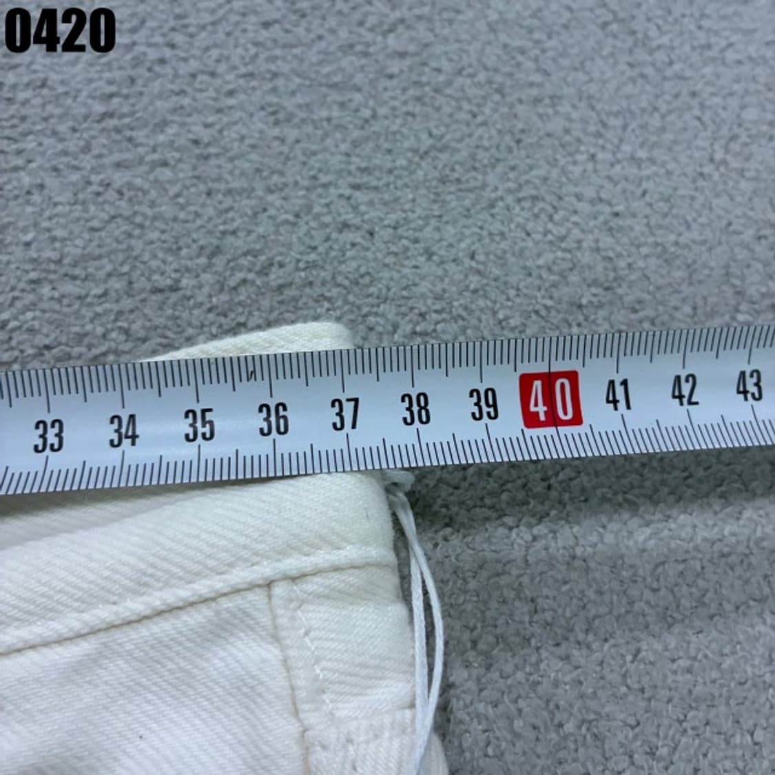 Cos 아이보리 카고 와이드 팬츠 m 상품이미지6