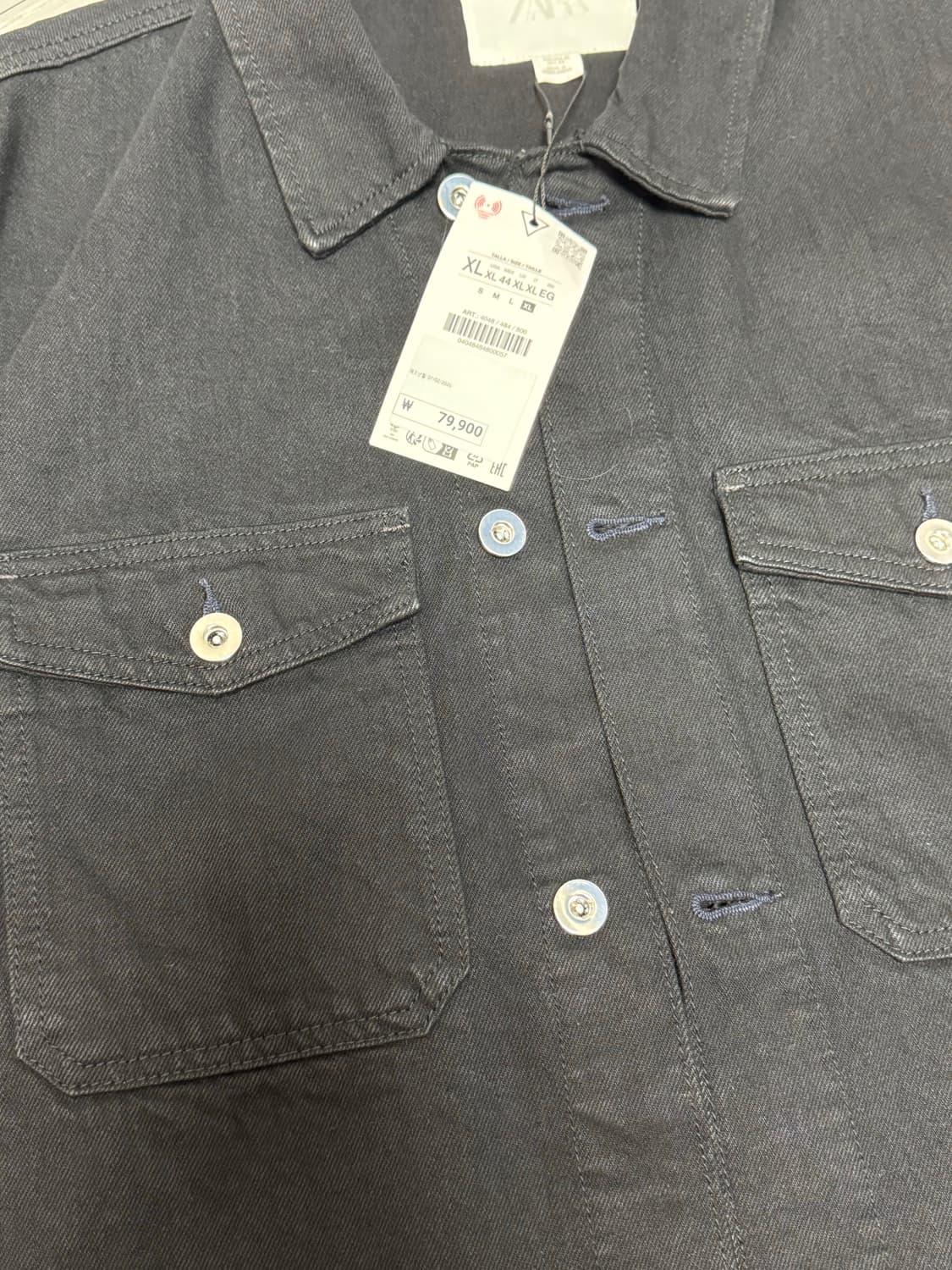 베이직 데님 자켓  상품이미지3