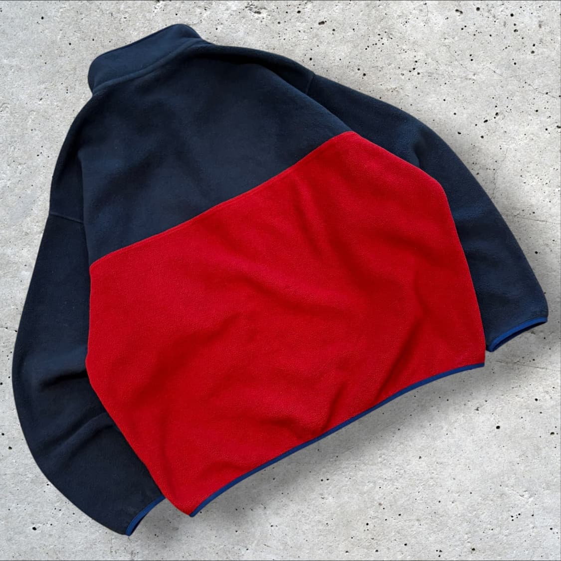 [XL] 파타고니아 신칠라 플리스 풀오버 네이비/레드 후리스 D879 상품이미지2