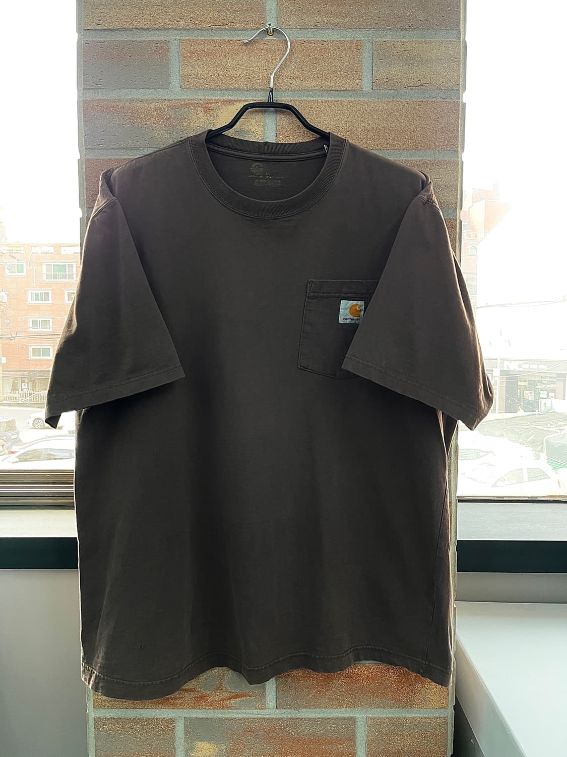 칼하트 포켓 반팔 티셔츠 (B062)   상품이미지6