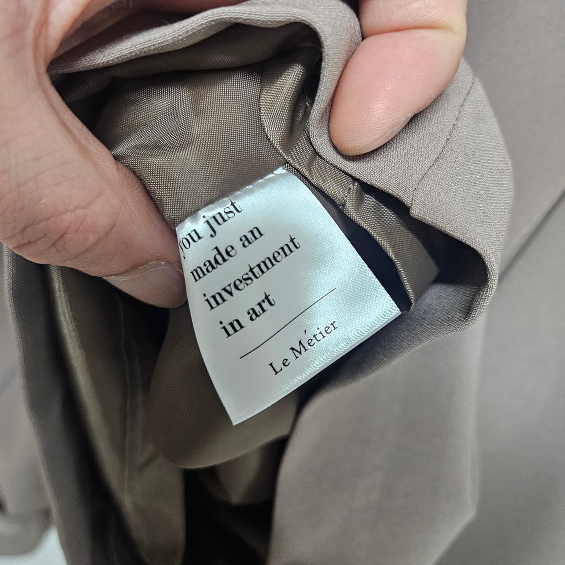 르메띠에 숏 트렌치 코트 F 상품이미지7