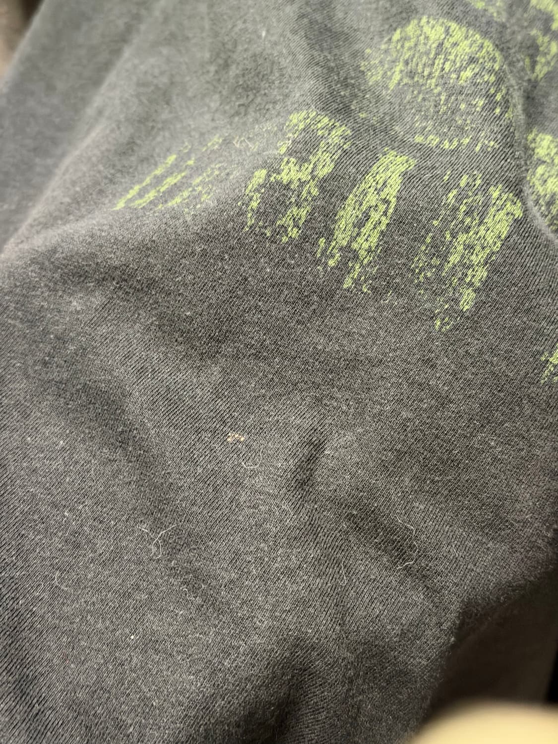 camo sleeve layered lettering tee 상품이미지7