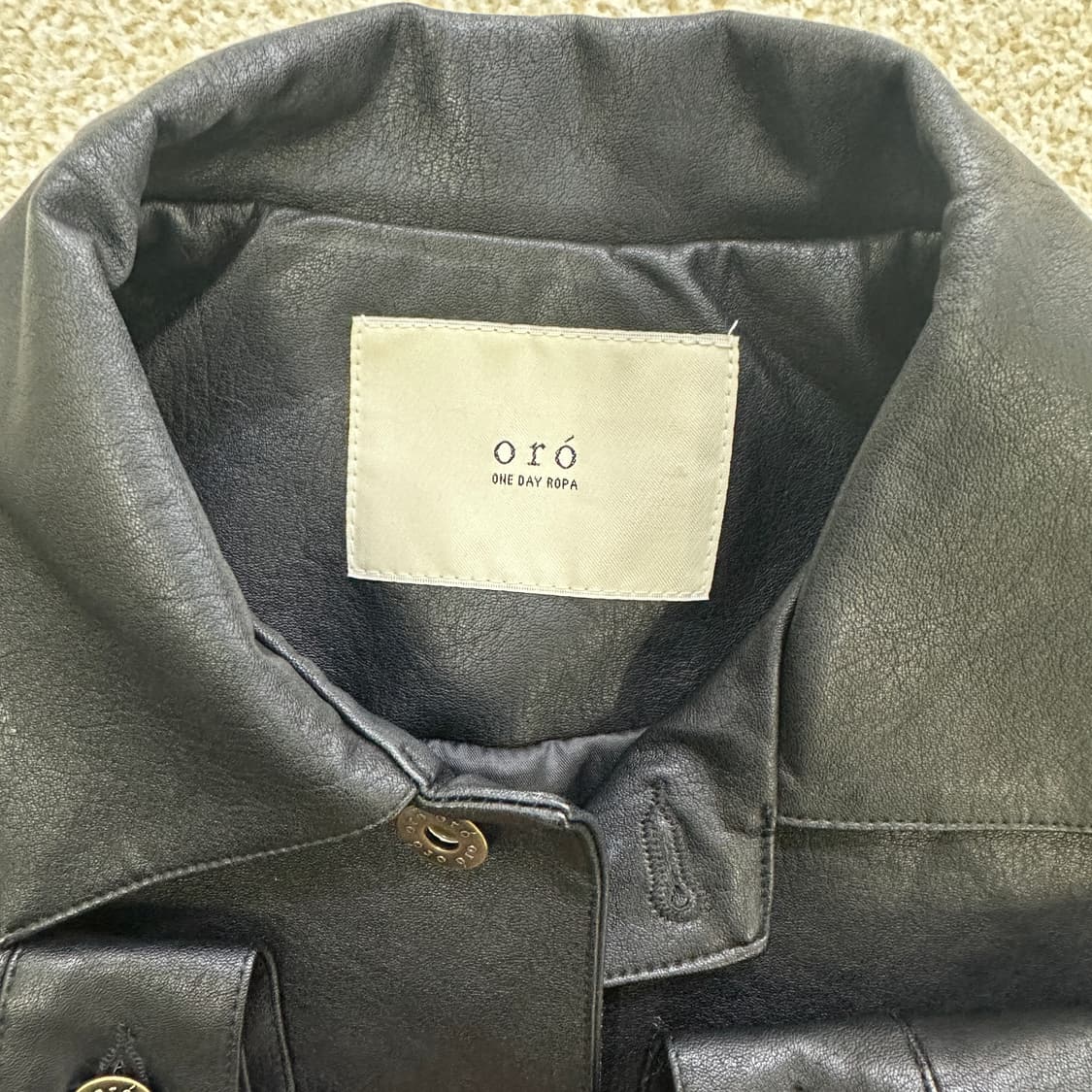 M 오로 레더가죽자켓 0317D 상품이미지3