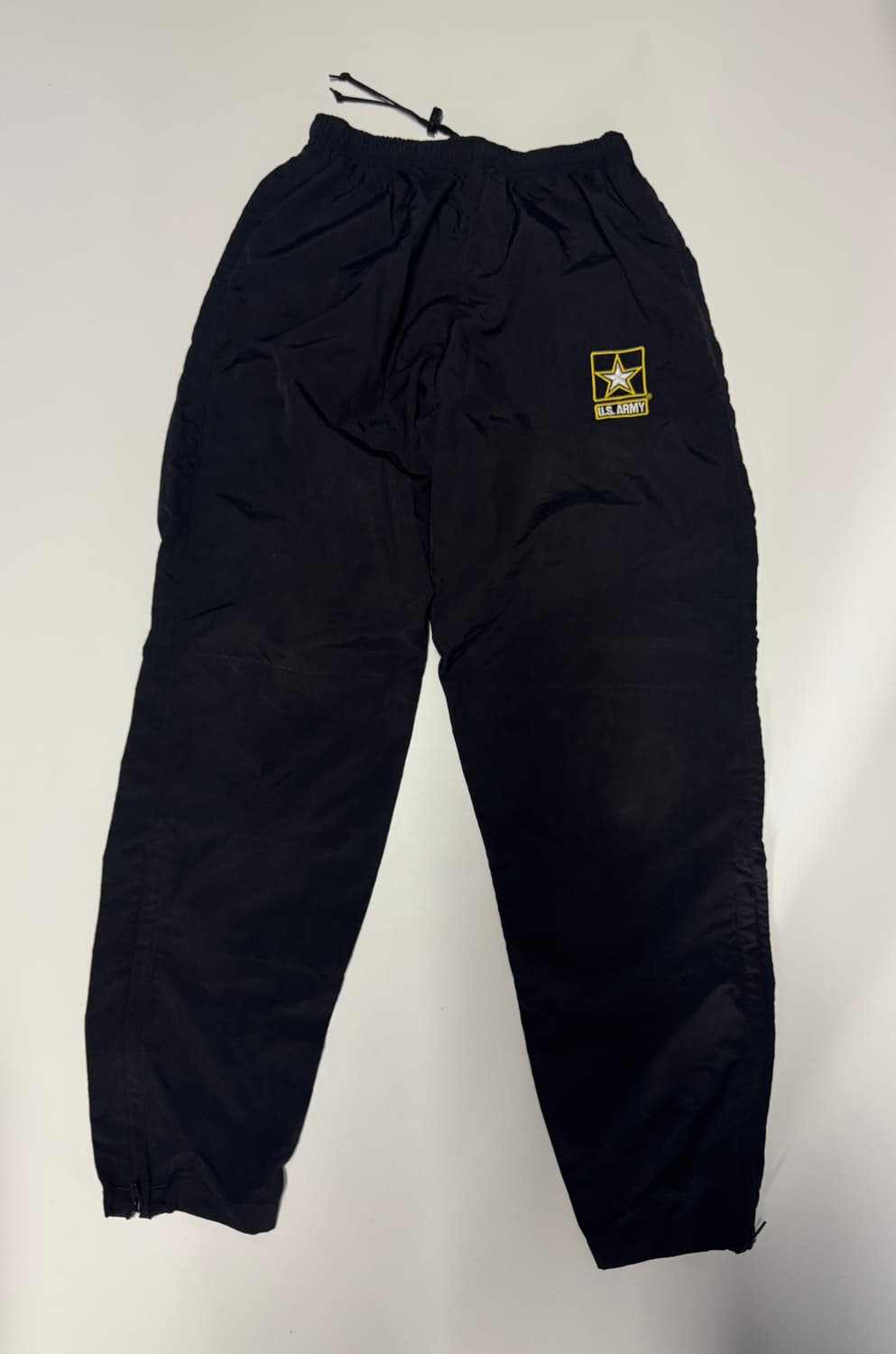 여성 US ARMY 아미 밑단 지퍼 나일론팬츠 25.1인치 상품이미지1