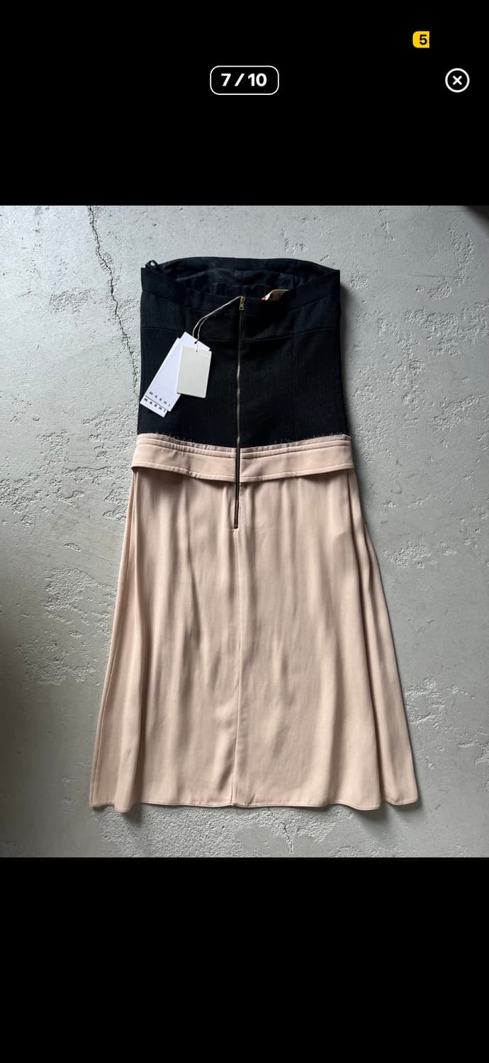 마르니 튜브탑 드레스 상품이미지7