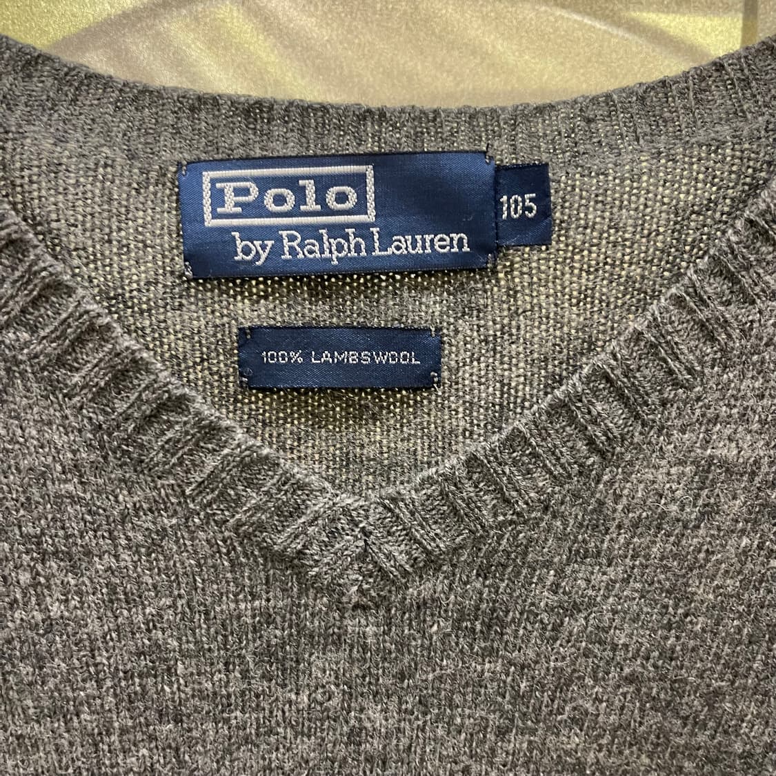 폴로 램스울 스웨터 상품이미지3