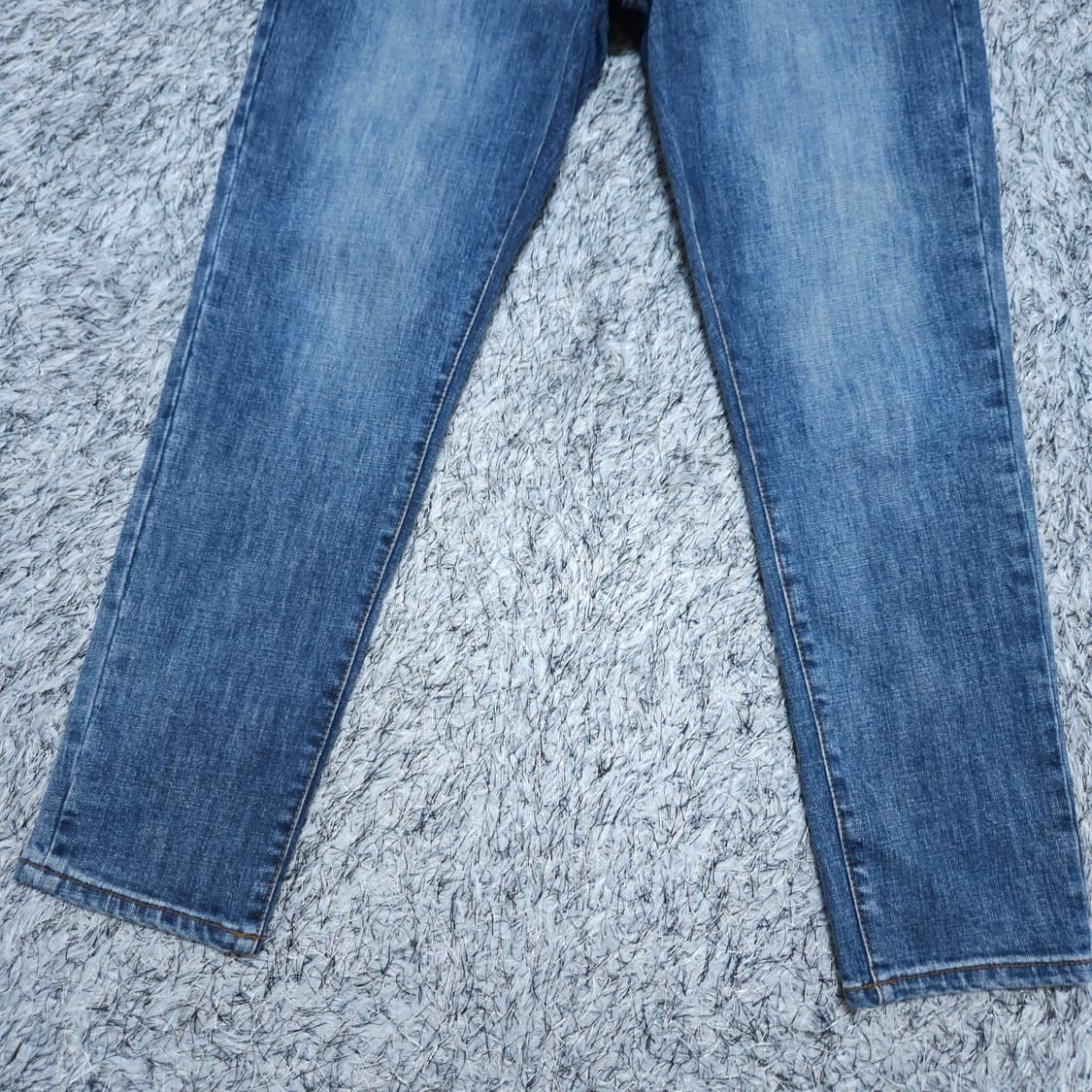 플랙진) 31 남자 슬림크롭팬츠 슬림청바지 / 왕눈이샵 상품이미지4