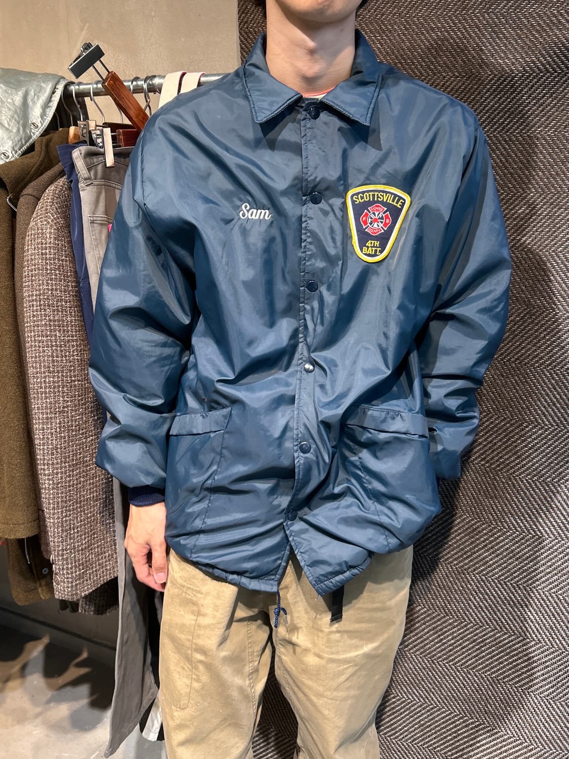 ARisto Jac바시티 자켓 made in U.S.A 상품이미지2