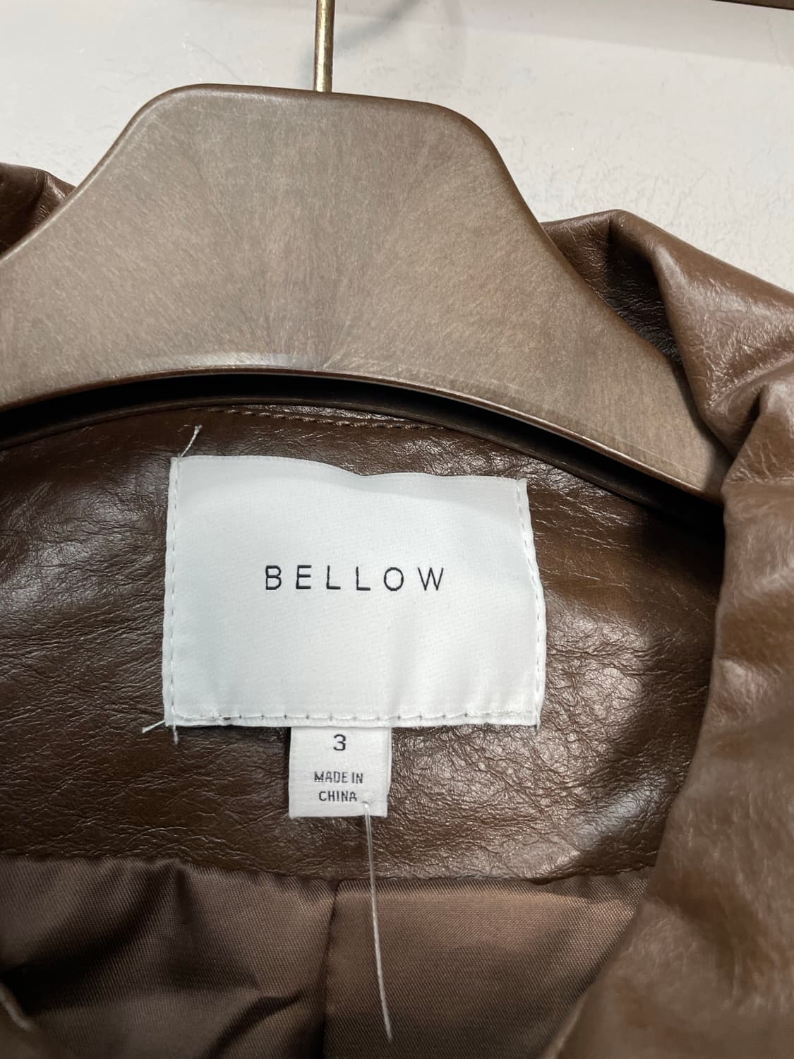 빈티지 투웨이 브라운 레더 자켓 H1699 상품이미지5