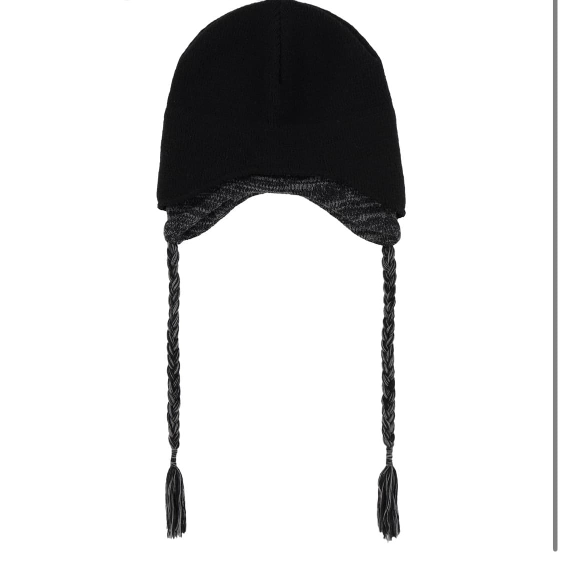 DOUBLE TROOPER BEANIE BLACK 상품이미지1