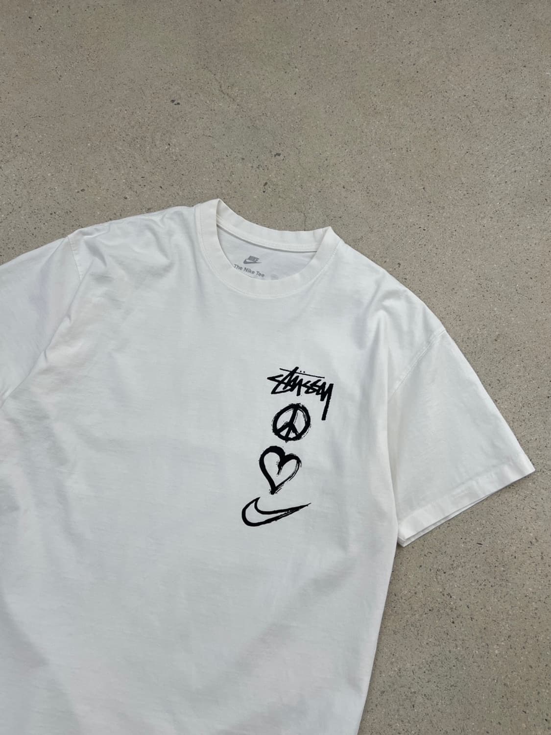 나이키 X 스투시 NRG RA 화이트 반팔 티셔츠 상품이미지6