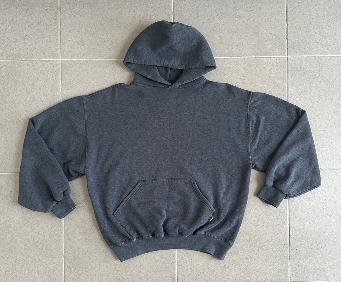 90s 빈티지 러셀 후드 다크그레이 L 상품이미지1