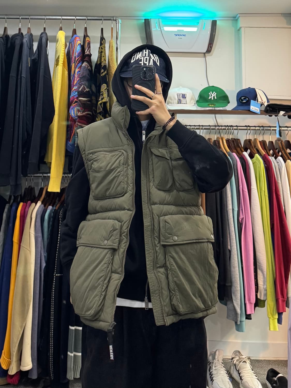 20FW 뉴에라 멀티포켓 컨버터블 패딩 상품이미지9