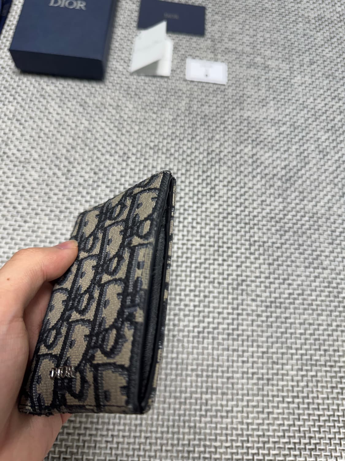 디올 오블리크 오거나이저 카드지갑 상품이미지4