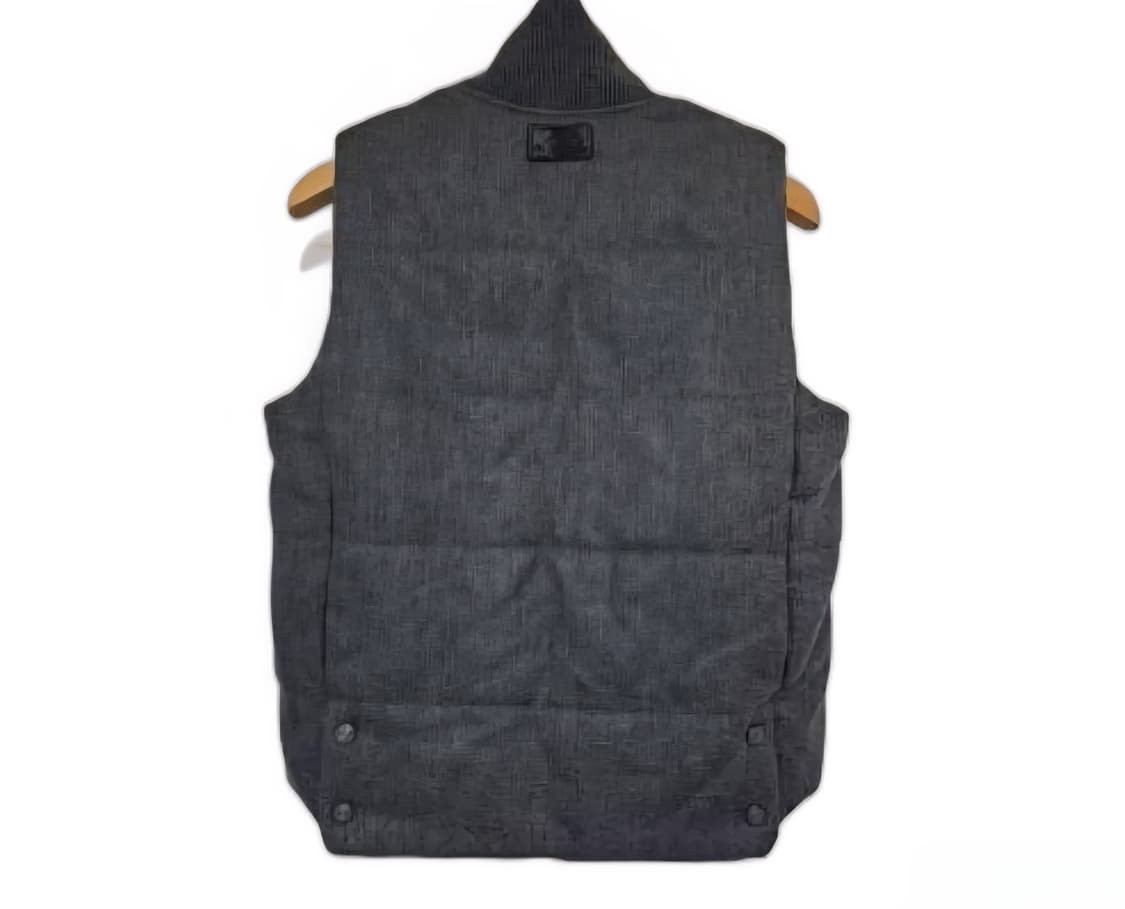 MLB 뉴욕양키즈 그레이 패딩조끼  85 상태좋음 상품이미지4