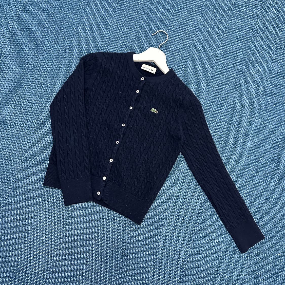 [여성36] 라코스테 가디건 상품이미지1