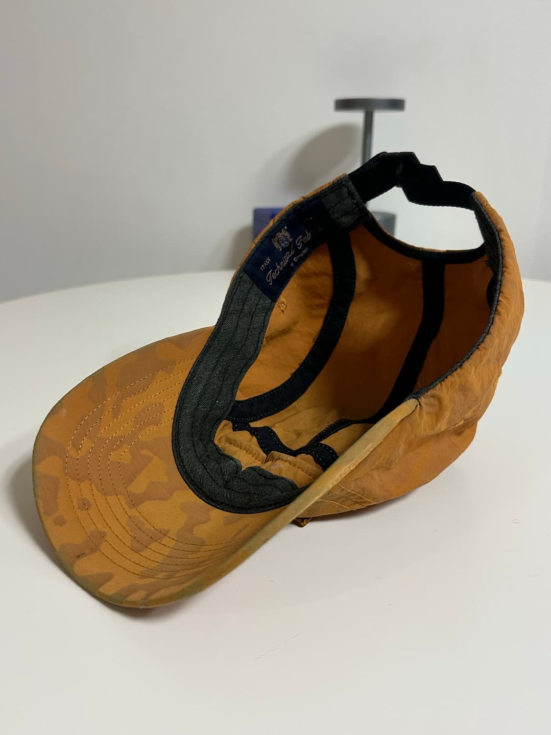 슈프림 오버다이드 카모 나일론 캠프캡 오렌지 - 23SS 상품이미지4