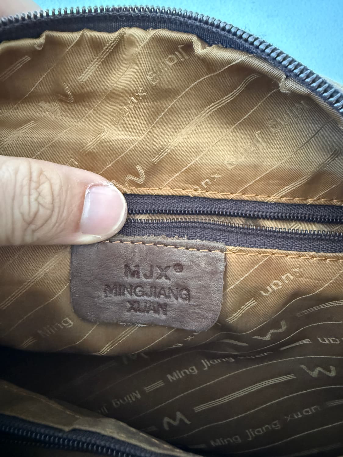 Pre owned 레더 크로스백 상품이미지10