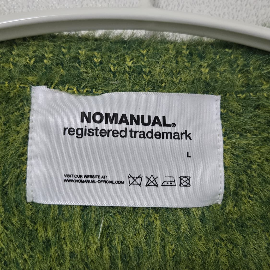 노매뉴얼 2022 헤어리 니트 / 남성 니트 / 남자 니트 상품이미지5