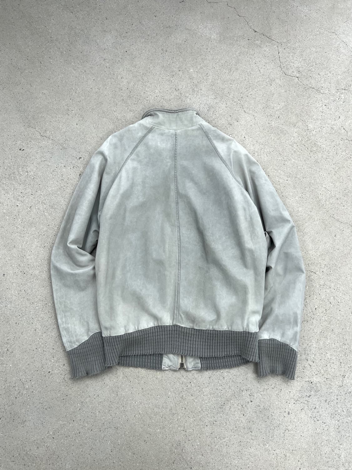 조르지오 브라토 워시드 레더 봄버 자켓 상품이미지3