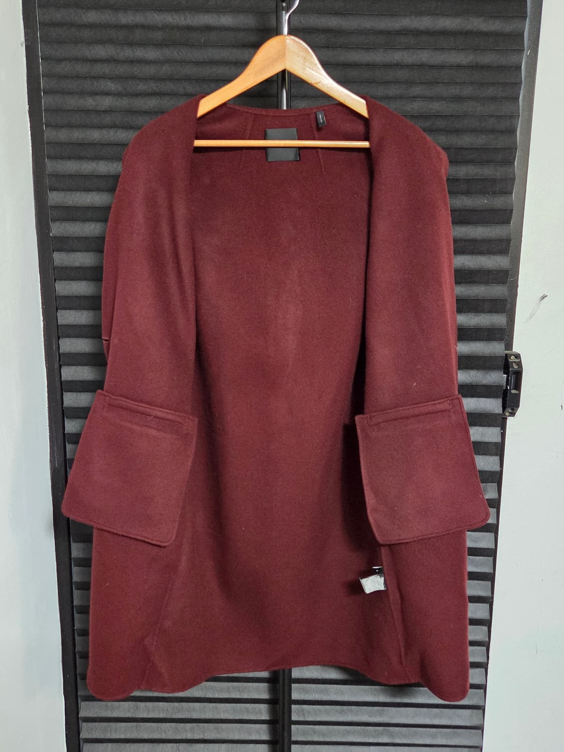 [띠어리] 뉴 디바이드 울 캐시미어 싱글 코트 | 00169 상품이미지5