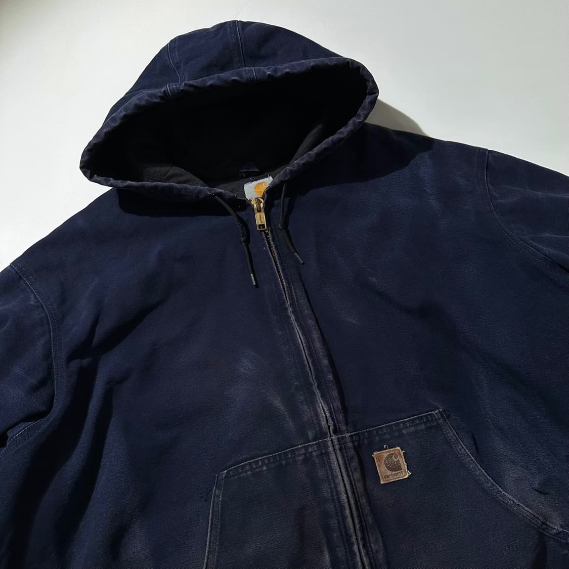 칼하트 90‘s J130 MDT 덕 액티브 샌드스톤 워크 자켓 상품이미지3