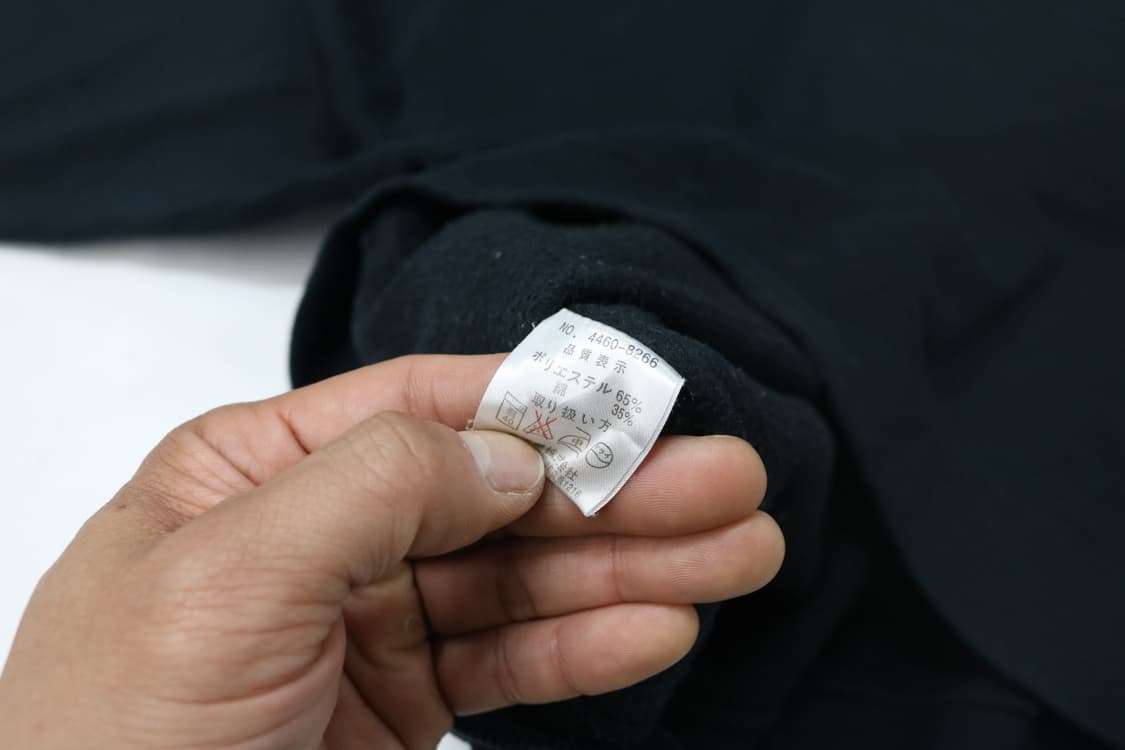 AIRWALK 에어워크 빈티지 미니 로고 자수 블랙 맨투맨 (3L) 상품이미지10